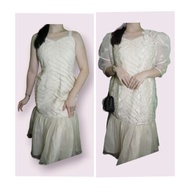 Ninang White Dress Collection Civil Wedding Dress Long White Dress Midi White Dress