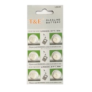 [SG] T&E AG6 SR920SW LR920 371 Button Alkaline Battery (6 Pieces)