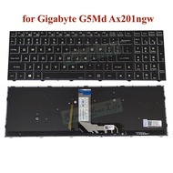 US RU Russian backlight keyboards for Gigabyte G5MD Ax201ngw G5GD G7MD G7GD G5KC G7KC Gaming Laptop,