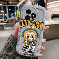 HP Phone Case For Itel A70 A50 A80 LP 65 P55 5G Rs4 S23 Case Cream Wave Softcase Silicone Guitar Dol