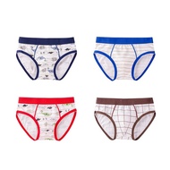 Quần lót bé trai tam giác DS01 combo 4 quần chip như hình cho bé từ 9-42kg