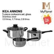 IKEA ANNONS COOKWARE / Set Periuk IKEA  + FREE Gift