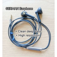 German Bell shaped Earphone Elastic Deep BASS Better than mx460,mx365,mx500,dp100
