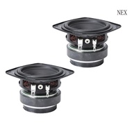 NEX Music 81mm 4Ohm 25W Full Ranges Speaker Rubber Side NdFeB Magnetic Portable Loudspeaker Sound Th