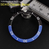 33.7*27.5Mm Flat Ceramic Bezel Insert SEIKO Substitute Watch Insert Ring Luminous Celebrities Watch Accessories