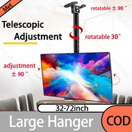 32-72 Inch Hanging Tv Bracket Large Hanger Telescopic Adjustment LED TV Ceiling Mount Bracket Univer