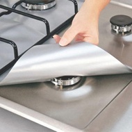 2/4 Pcs Oil-proof Gas Stove Surface Cleaning Protection Pad High Temperature Resistant Gas Stove Stove Burner Cover Pad