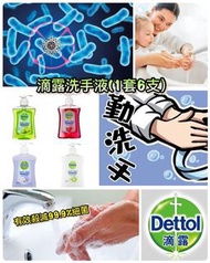 滴露洗手液250ml(1套6支)