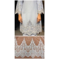1 Meter Premium Designer Border Lace for Wedding Dress / Border Lace