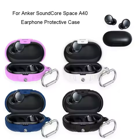 Protective Carrying Case Shockproof For Anker SoundCore Space A40 Headphone Dustproof Washable Sleev