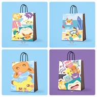 Pikachu L paper bag/pokemon/gift paper bag/gift paper paper paper paper bag/goodie bag/gift bag/pape
