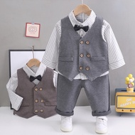 Dude's vest includes 4 parts for children 9-22kg, beautiful QC product, perfect for CNY, beautiful t