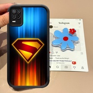 DE-34 Superhero Superman Protective Casing for Realme Narzo 8S C11 V13 Q3 8 C20 C20A 30 Pro 2021 5G