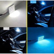48 led ice blue cabin universal light, ba9s t10 festoon