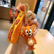 Gantungan Kunci Keychain Figure Tom & Jerry Gantungan Kunci Motor Mobil Tas