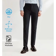 G2000 Men's BLACK Suit Pants Straight-Leg Regular Fit