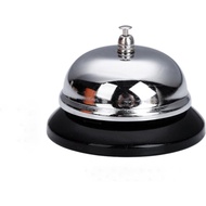 BellforDesk,Loud&Clear3.3InchDiameterCallBellwithMetalAnti-RustSteel,DurableDesignServiceBellforHote