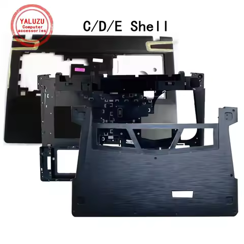 NEW Shell Laptop For Lenovo Ideapad Y500 Y510 Y510P Palmrest Upper Case/Bottom Base Cover/Bottom Doo