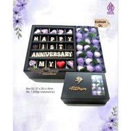 UNGU Gift for wife's birthday, anniversary, chocolate, trulychoco, purple shade