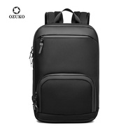 Ozuko New Style Korean Version Backpack Commuter Men Business Casual Backpack Wholesale Waterproof Apple Computer Bag