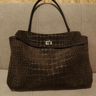 巴黎世家 balenciaga 2025新款 中號 Rodeo Handbag Medium in Dark Brown