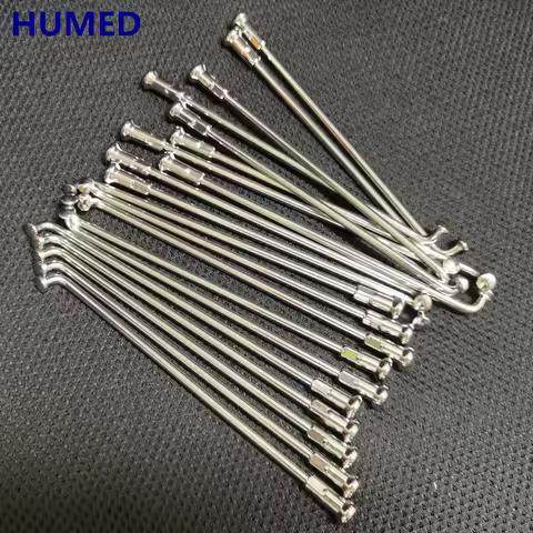 40pcs/lot 8G Diameter 4.0mm J-bend Round Body Motorcycle Spokes Material 304 Stainless Steel Motorcy