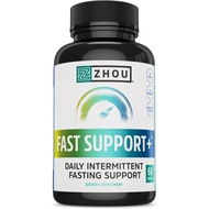 Zhou Fast Support - Fasting Electrolytes No Sugar, Fasting Salts Supplement for Intermittent Fasting