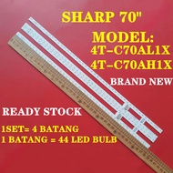 New LED TV backlight tube 4t-c70al1x 4t-c70ah1x sharp 70 inch 4tc70al1x 4t-c70al1 c70al1x 4tc70ah1x 