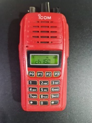วิทยุสื่อสารมือสอง ICOM IC-50FX  Plus 245MHz 160ช่องการใช้งาน ใช้งานได้ปรกติ 5 W  ( เฉพาะตัวเครื่อง )