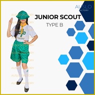 ◨ ↂ ❈ AF SCOUTING UNIFORM FOR GIRLS TYPE A AND B DRESS COMPLETE SET