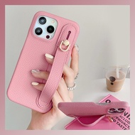 Leather Phone Case for iPhone 17e 16e 16 Pro Max 16+ 16plus Luxury Back Cover Stand