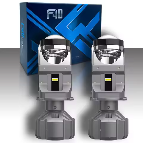 F40 H4 mini lens most powerful 110W 25000Lm H4 Led Projector Lens Lamp Car Headlamp Hi-Low Beam Ligh