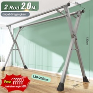 MASTERHOME JEMURAN BAJU LIPAT STAINLESS STEEL | JEMURAN PAKAIAN ANTI KARAT KUAT | TEMPAT JEMURAN BAJ
