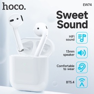 HOCO EW74 TWS True Wireless Headset Bluetooth Headphones BT5.4 Built-In Microphone Touch HD Stereo S