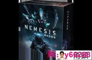 全場免運費 正版桌遊 NEMESIS 復仇女神號 策略推理桌麵遊戲模型 中文版