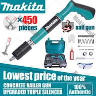 Makita Nail Gun Concrete Nail Gun Contains 450 Nails Manual Steel Rivet Gun Pipe Clamp Nail Gun Ceil