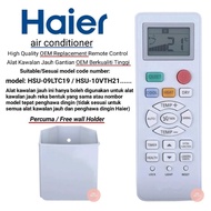 Haier Air Cond Air Conditioner Remote Control With Holder HE-06 (เปลี่ยนต้นฉบับหรือคุณภาพสูง)