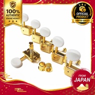 Gotoh Guitar Tuners GOTOH SD91 MG 05MA G L6 Magnum Lock Gold White Buttons Single-Side Type 6-Piece 