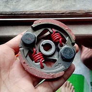 MESIN MERAH Mini Gp Trail Automatic Clutch Plate Goped 50cc 2-Stroke Racing Pull Engine Red Spring