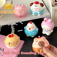  Cute Capybara Squeeze Toy Cartoon Rabbit Pig Fidget Toy Squishy Pinch Kneading Toy Stress Reliever Toy Kid Party Favor [New]