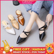 READY STOCK💝GRIMO Vumetom Highheel Women’s Kasut Wanita Sandal Shoe Shoes Travel High Heels Perempua