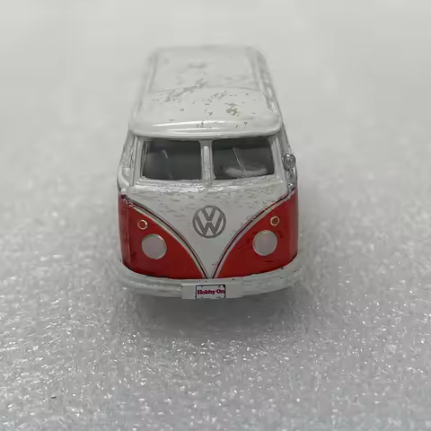 Static Die Casting 1//64 Scale Simulation Vw Samba Bus Alloy Intercity Bus Collection Commemorative 
