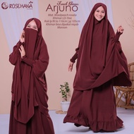 Terlaris Setelan Rok Khimar Cadar Arjuno French Khimar Ori Rosehana