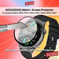 GOOJODOQ Watch Screen Protector, 3D PMMA Full Cover Film, TPU Soft Tinted (FB027 FB033 FB039 FB047 F