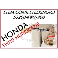 HONDA TH110 HURRICANE ORIGINAL STEM COMP., STEERING [Part Number :- 53200-KW7-900]