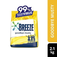 Breeze Detergent Powder Indoor Drying Goodbye Musty 2.1kg