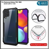 Case Samsung F62 / M62 Soft Hard HD Transparan Casing Cover