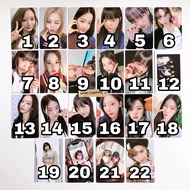 LE SSERAFIM Unforgiven Antifragile Easy Fancon Official POB WVS COMPACT Photocard Chaewon Sakura Yun