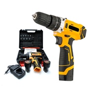 PROMO !!! Bor Baterai YUKIDO 12v, Bor Cordless 10mm Fullset Aksesoris 2 Baterai