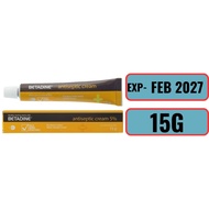 Betadine Antiseptic Cream 15g – Fast Healing for Cuts, Burns, Wounds & Infections